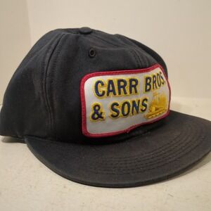 Carr Bros & Sons Hat Brothers Excavating Trucking Albion MI SnapBack K-Products
